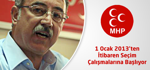 MHP İl Başkanı Bastırmacı : "1 Ocak'tan itibaren seçim çalışmalara başlıyoruz"