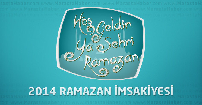 İl İl 2014 Ramazan İmsakiyesi - İftar vakti Sahur Saati için tıkla öğren !