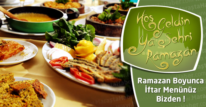 28 Haziran 2014 – Ramazan’ın 1. Gününe Özel İftar Menüsü Yemek Tarifi