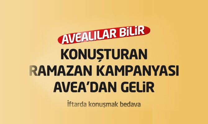 Avea'dan Ramazan Özel Kampanya ! İftarda konuşma ücretsiz ama nasıl ?