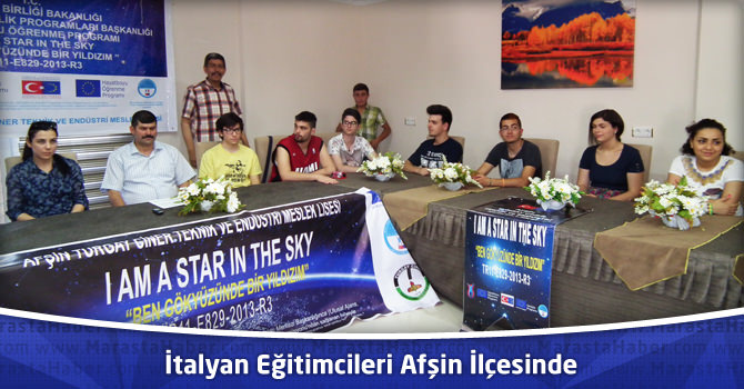 İtalyan Eğitimcileri  Afşin İlçesinde