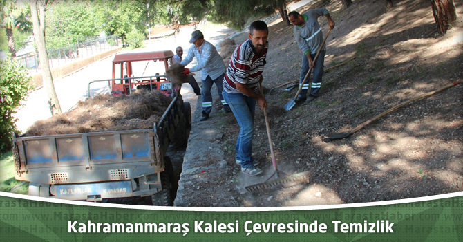 Kahramanmaraş Kalesi Çevresinde Temizlik