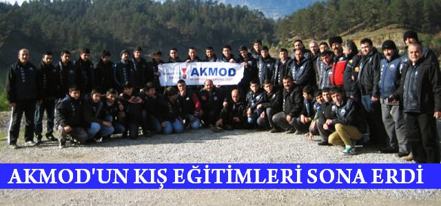 AKMOD’un Kış Eğitimlerini Tamamlandı