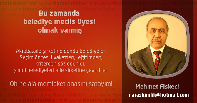 Bu zamanda belediye meclis üyesi olmak varmış