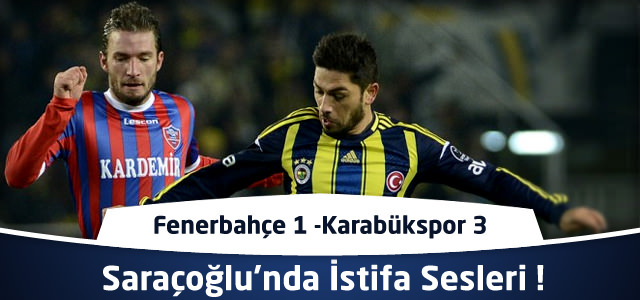 Fenerbahçe 1 - Karabükspor 3 | Spor Toto Süper Lig 17. Hafta