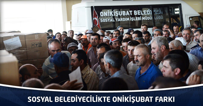 Sosyal Belediyecilikte Onikişubat Farkı