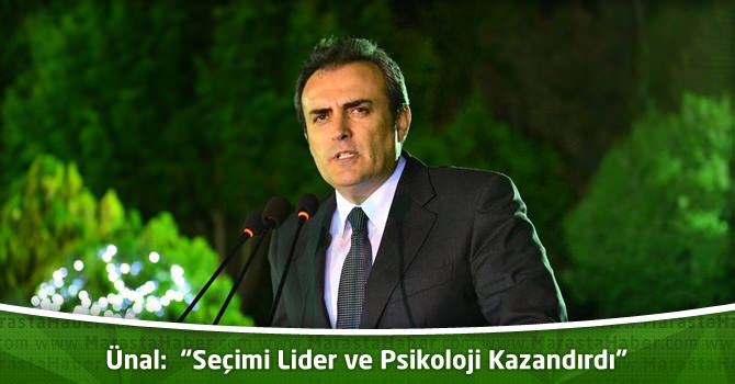 AK Parti Grup Başkan Vekili Mahir Ünal:“Seçimi Lider ve Psikoloji Kazandırdı”