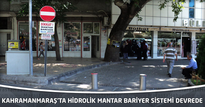 Kahramanmaraş’ta Hidrolik Mantar Bariyer Sistemi Devrede