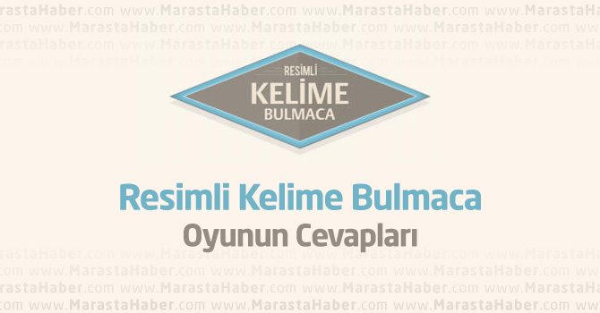 Resimli Kelime Bulmaca Oyunun Cevapları - Android - iPhone - iOs