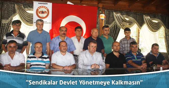 “Sendikalar Devlet Yönetmeye Kalkmasın”