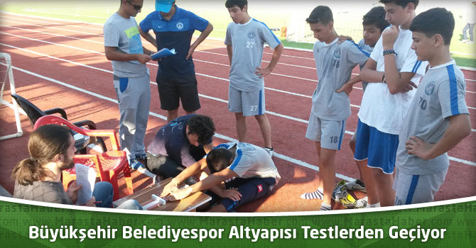 Kahramanmaraş Büyükşehir Belediyespor Altyapısı Testlerden Geçiyor