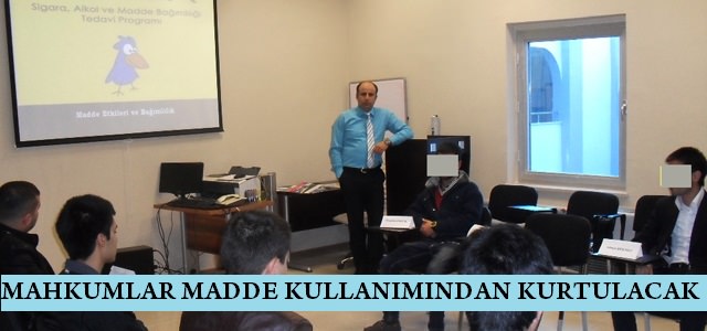 Mahkumlar Grup Terapisi İle Madde Kullanmayı Terk Ediyor