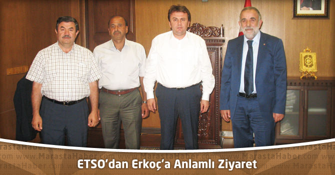 ETSO’dan Erkoç’a Anlamlı Ziyaret