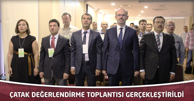 Çatak Değerlendirme Toplantısı Gerçekleştirildi