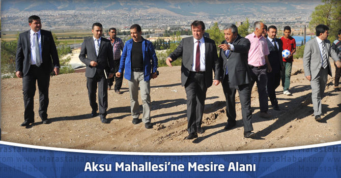 Aksu Mahallesi’ne Mesire Alanı