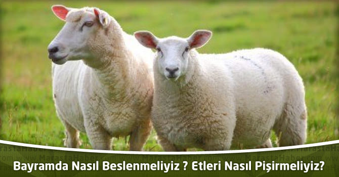 Kurban Bayramında Nasıl Beslenmeliyiz ? Kurban Etlerini Nasıl Pişirmeliyiz?