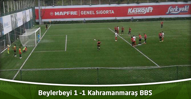 Beylerbeyi 1 –1 Kahramanmaraş BBS Maç özeti ve maçın golleri