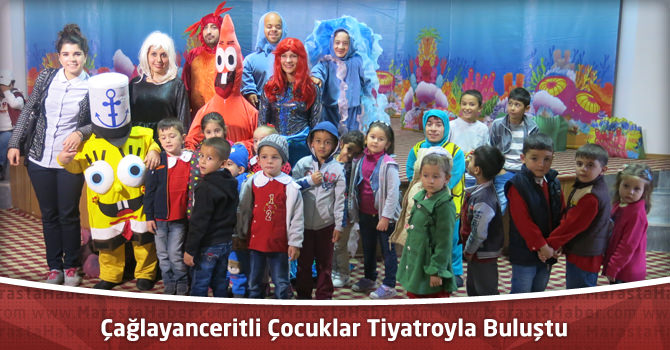 Çağlayanceritli Çocuklar Tiyatroyla Buluştu