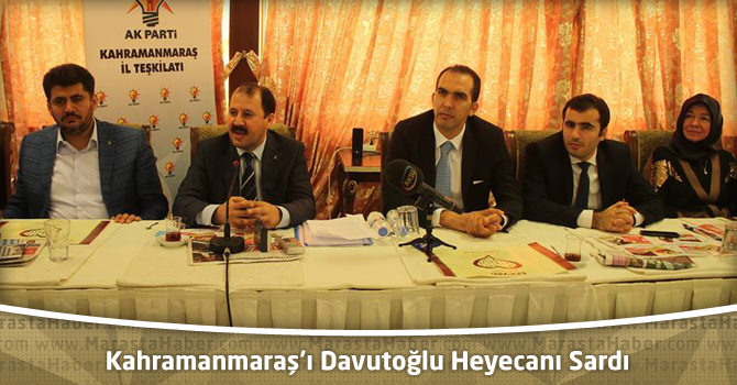 Başbakan Davutoğlu Kahramanmaraş’a Geliyor