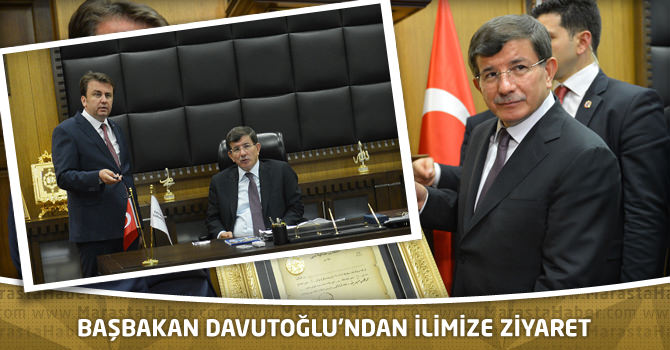 Başbakan Davutoğlu’ndan İlimize Ziyaret