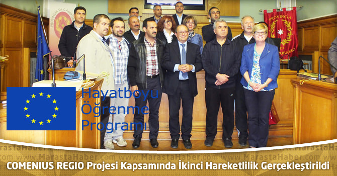 COMENIUS REGIO Projesi Kapsamında İkinci Hareketlilik Gerçekleştirildi