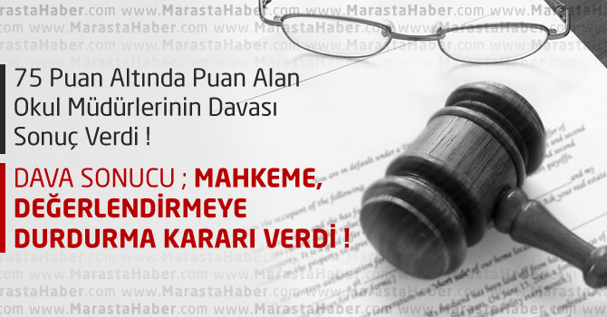 Mahkeme, Milli Eğitim'deki Müdürlük Değerlendirmelerine Durdurma Kararı Verdi