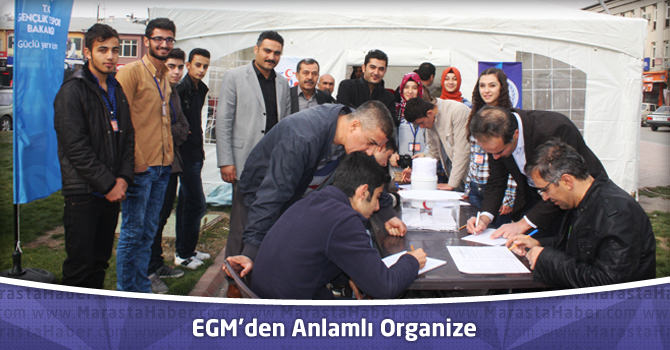 EGM’den Anlamlı Organize