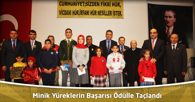 Minik Yüreklerin Başarısı Ödülle Taçlandı