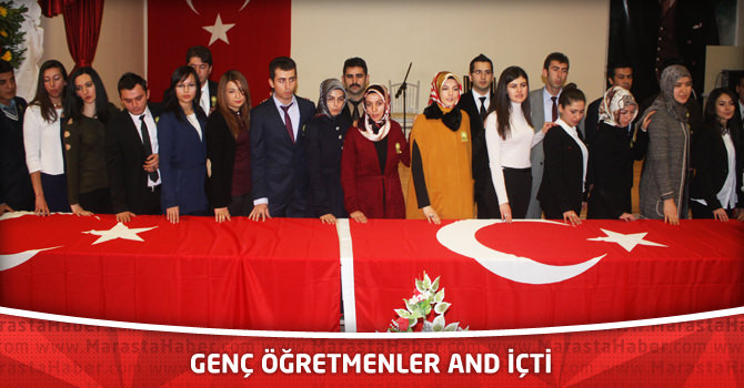 Genç Öğretmenler And İçti