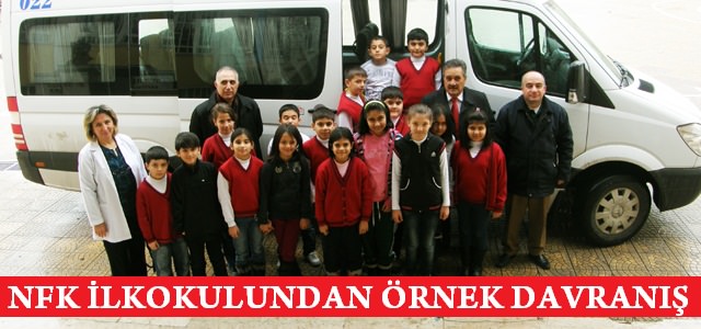 NFK İlkokulundan Kardeş Okula Yardım Eli