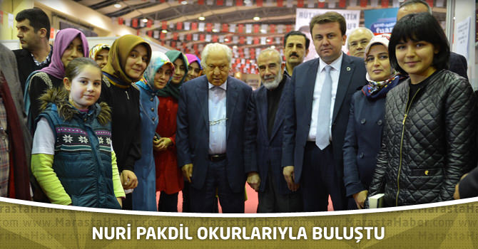 Nuri Pakdil Okurlarıyla Buluştu