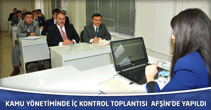 Kamu Yönetiminde İç Kontrol Toplantısı Yapıldı