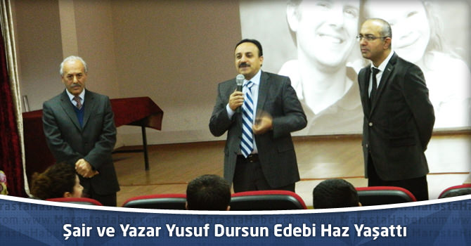 Şair ve Yazar Yusuf Dursun Edebi Haz Yaşattı