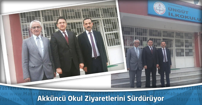 Milli Eğitim Müdür Yardımcısı Akküncü Okul Ziyaretlerini Sürdürüyor