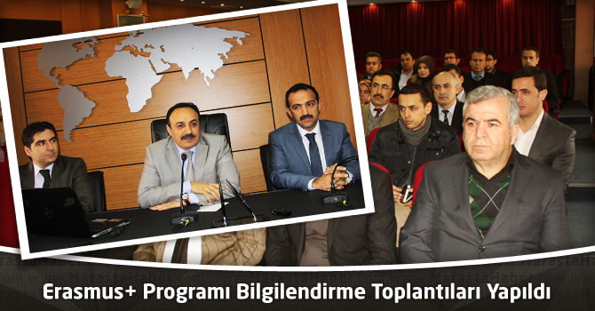 Erasmus+ Programı Bilgilendirme Toplantıları Yapıldı