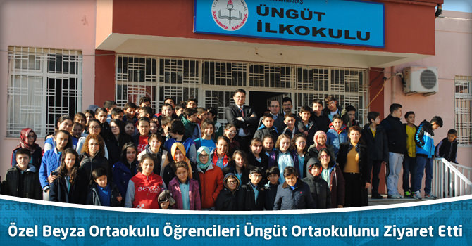 Özel Beyza Ortaokulu Öğrencileri Üngüt Ortaokulunu Ziyaret Etti