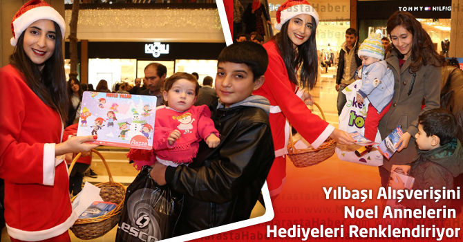 Yılbaşı Alışverişini Noel Annelerin Hediyeleri Renklendiriyor