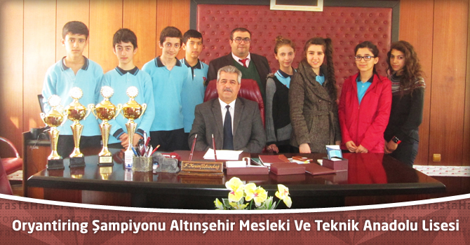 Kupa ve Madalya Avcısı Altınşehir Mesleki Ve Teknik Anadolu Lisesi