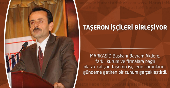 Taşeron İşçileri Birleşiyor