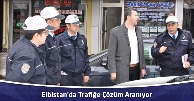 Elbistan’da Trafiğe Çözüm Aranıyor