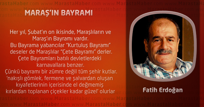 Maraş’ın Bayramı