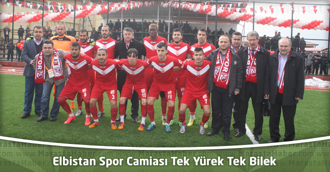 Elbistan Spor Camiası Tek Yürek Tek Bilek