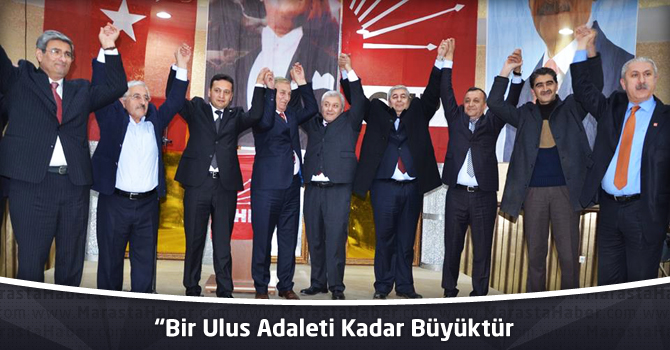 “Bir Ulus Adaleti Kadar Büyüktür”