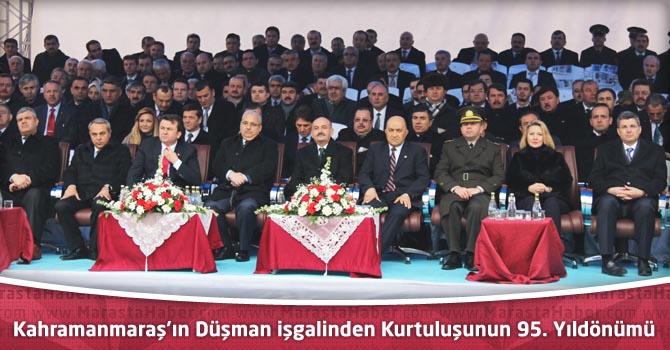 Kahramanmaraş'ın Düşman işgalinden Kurtuluşunun 95. Yıldönümü