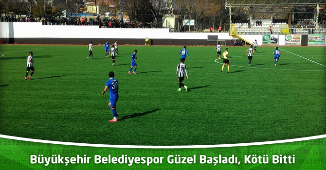 Kahramanmaraş Büyükşehir Belediyespor Güzel Başladı, Kötü Bitti