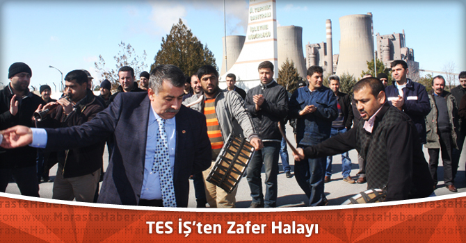 TES İŞ’ten Zafer Halayı