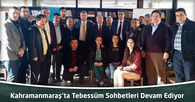 Kahramanmaraş’ta Tebessüm Sohbetleri Devam Ediyor