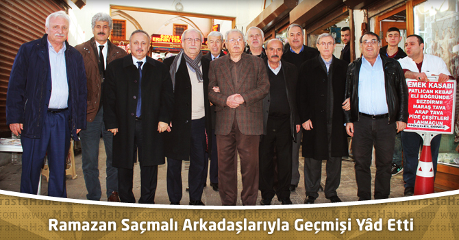 RİMSA Tekstil Fabrikası Sahibi Ramazan Saçmalı Arkadaşlarıyla Geçmişi Yâd etti