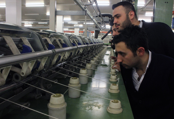 KSÜ Tekstil Mühendisliği Teknik Gezisinden Kareler