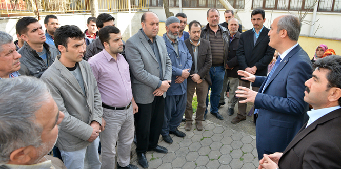 Başkan Okay, Şeyh Adil Ve Menderes Mahallesi Sakinleriyle Bir Araya Geldi